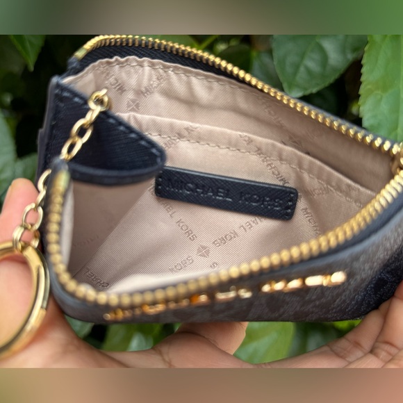 Michael Kors Jet Set TZ Coin Wallet MK Admiral - Picture 6 of 8